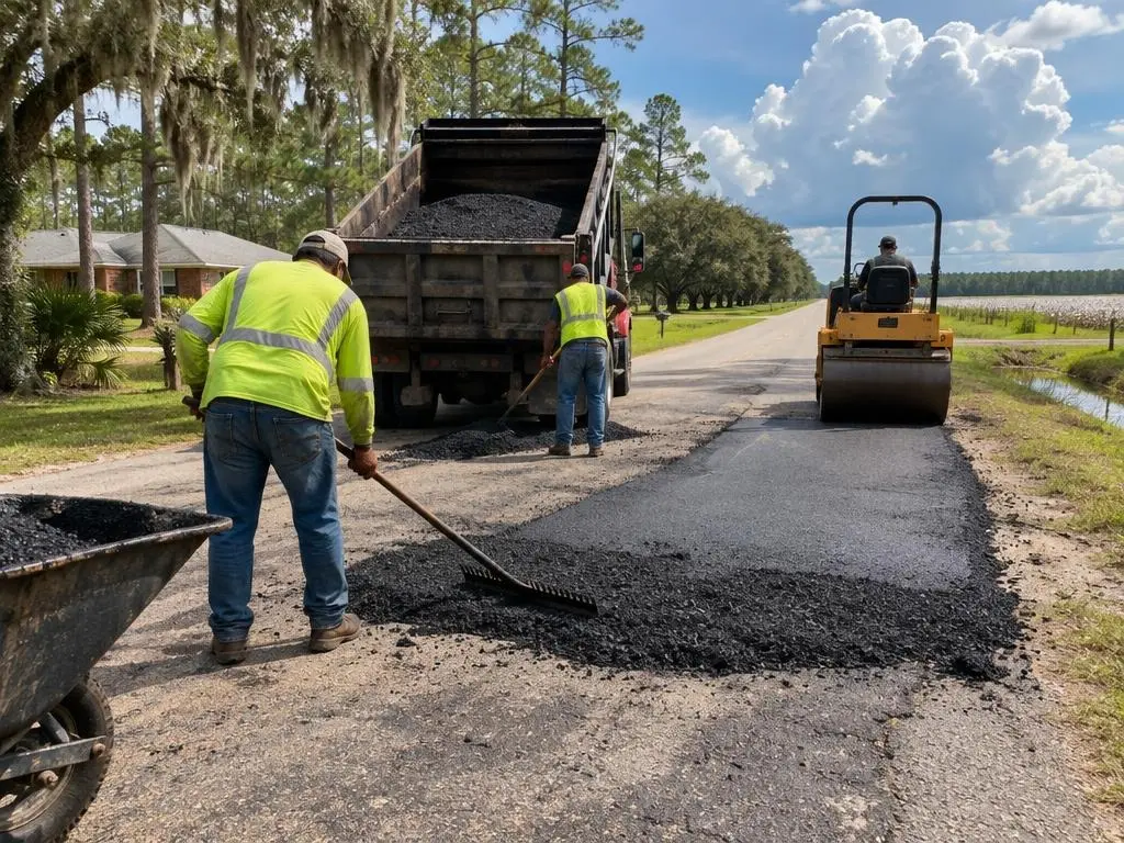 Asphalt Patching in Valdosta, GA