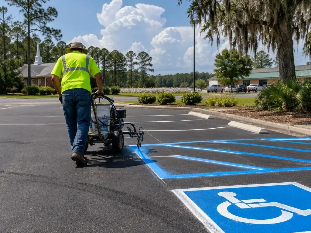 Line Striping in Valdosta, GA